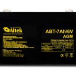 Акумулятор ALTEK ABT 7Ah 6V AGM