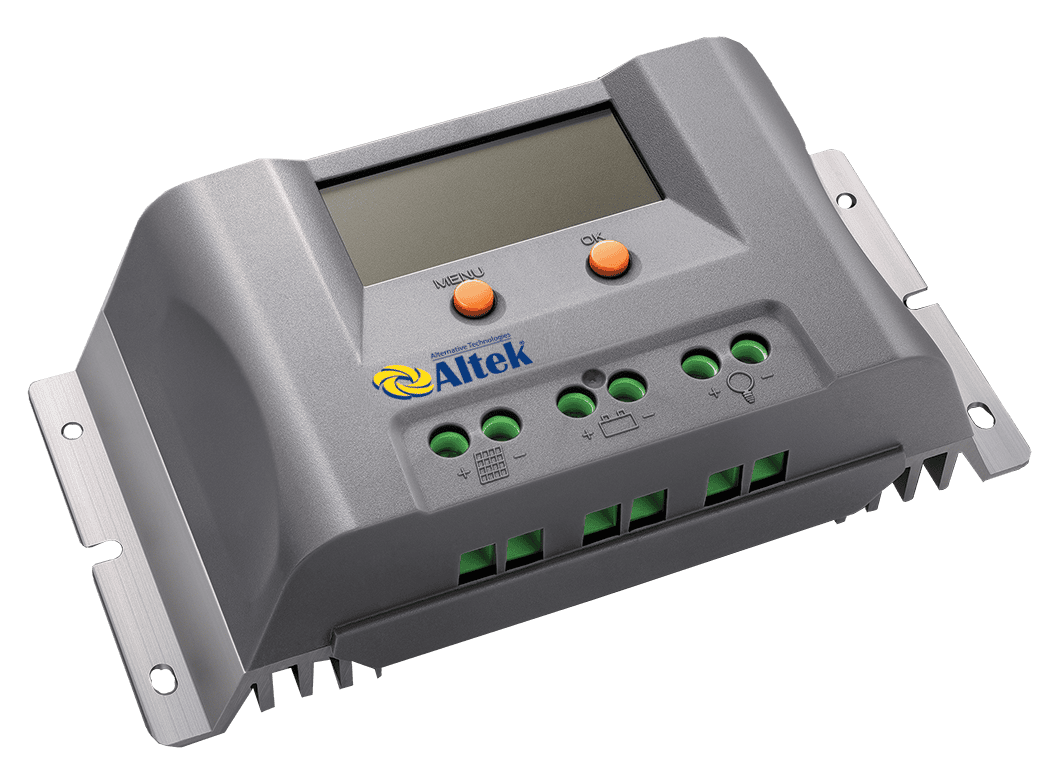 Контролер заряду ALTEK P-20А/24V-USB/LCD Контролер заряду ALTEK P-40А/24V-USB/LCD - Зображення 1