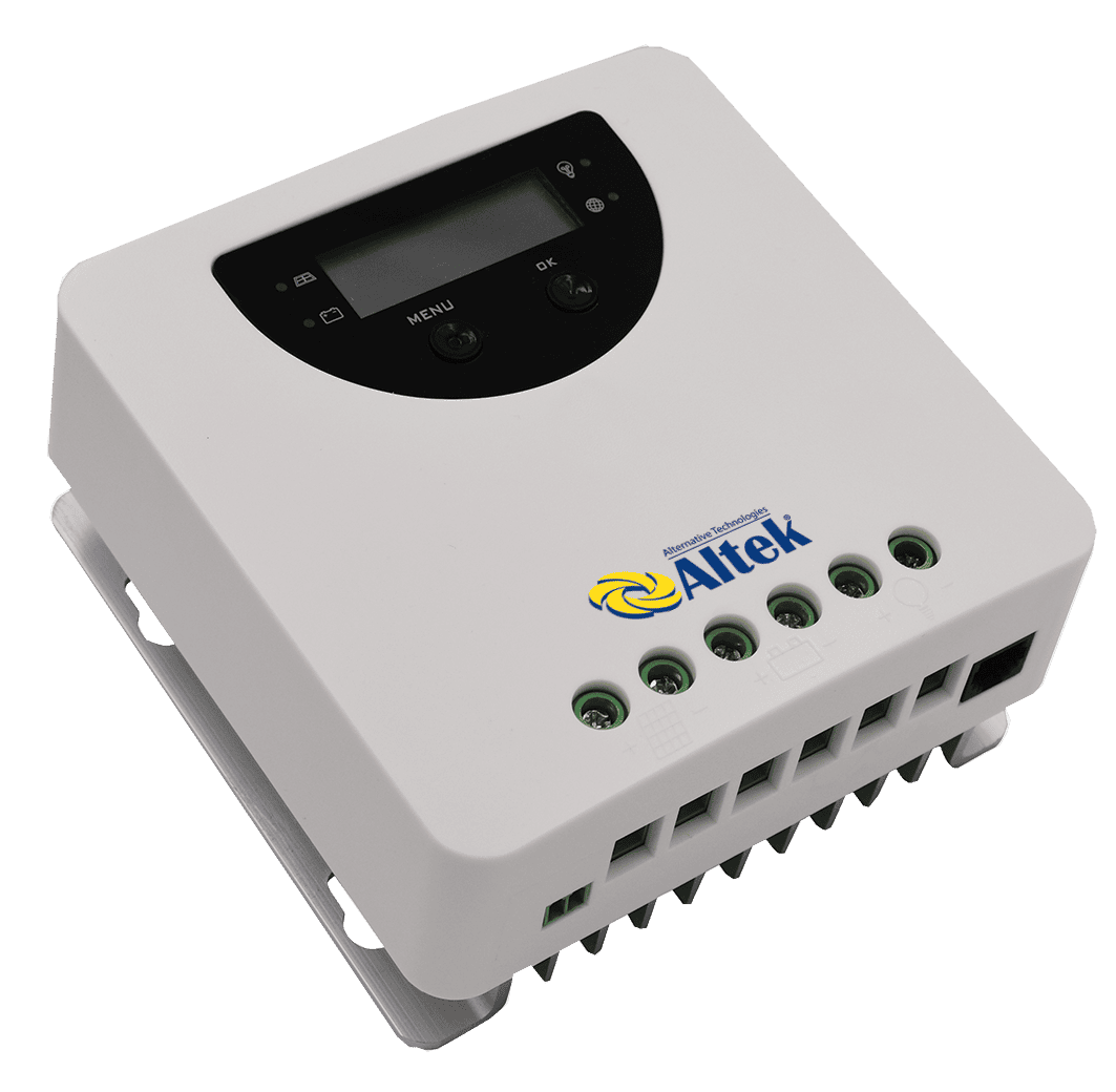 Контролер заряду ALTEK M-40А/24V-LCD Контролер заряду ALTEK M-20А/24V-LCD - Зображення 1