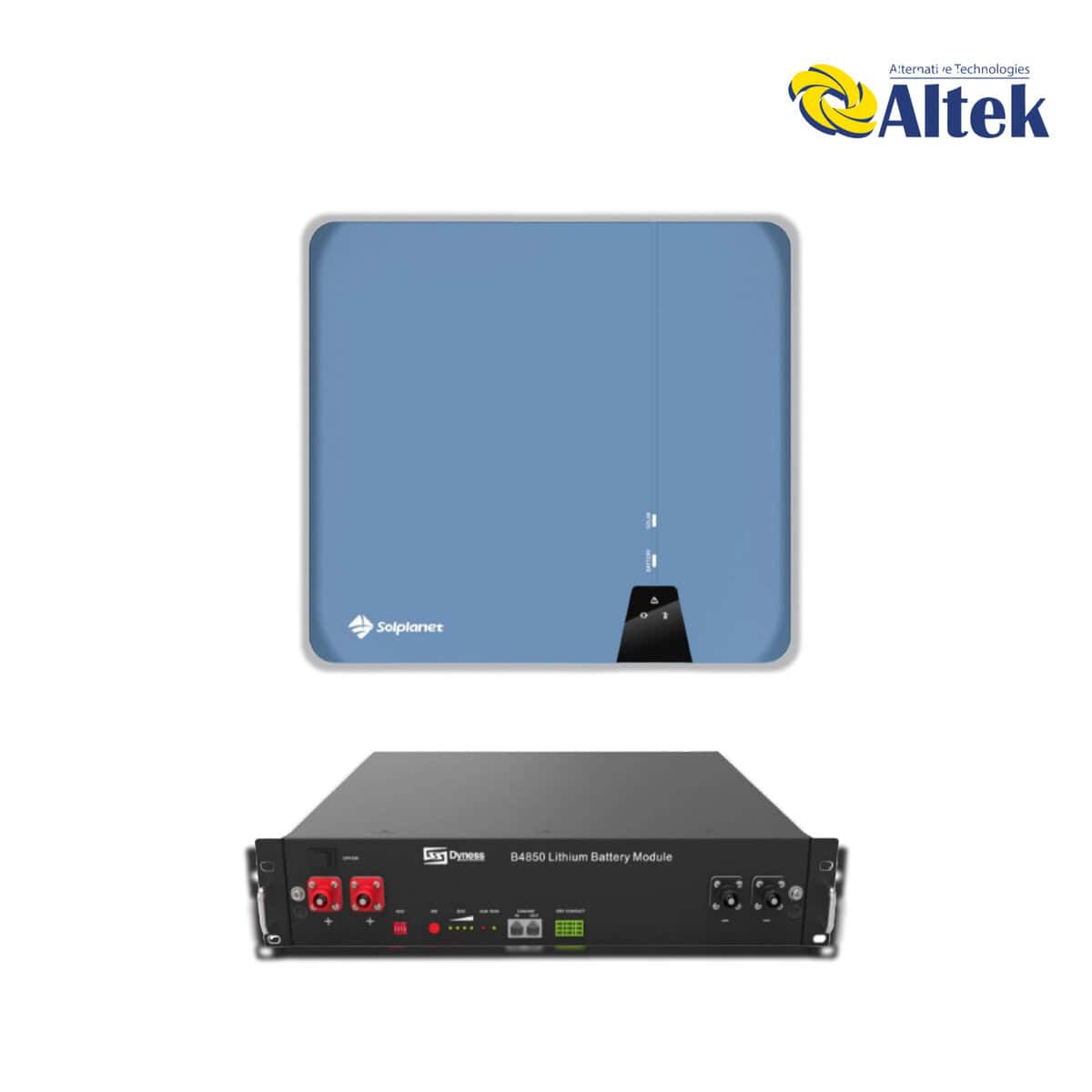 Гібридна станція Solplanet ASW 6K-H-S2, Dyness B4850, 48V – 2.4 кВт Гібридна станція Solplanet ASW 6K-H-S2, Dyness B4850, 48V – 2.4 кВт - Зображення 1