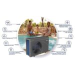 Інверторний тепловий насос для басейна Altek Pool 10 220V - Зображення 3